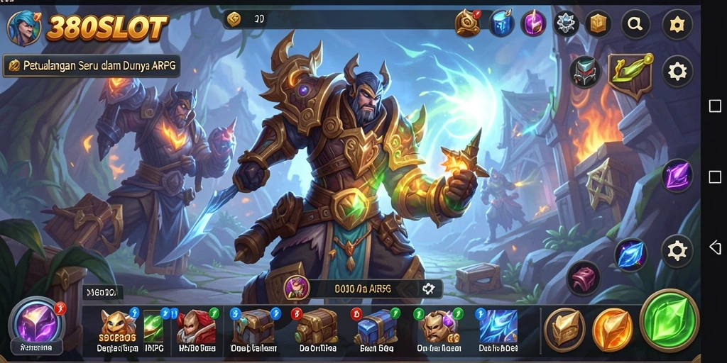 Gameplay menegangkan di dalam dunia ARPG yang kaya.
