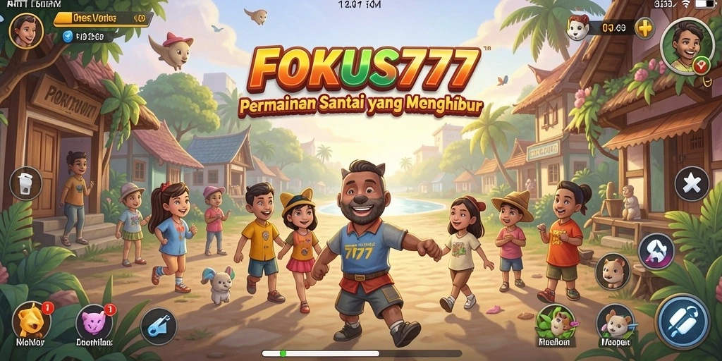 Tampilan gameplay FOKUS777 yang menarik dan menghibur.