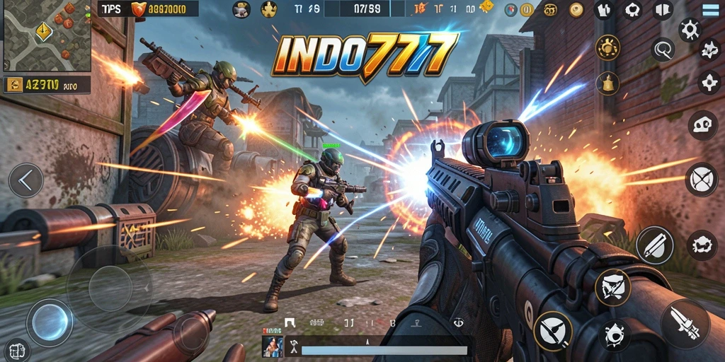 Tangkapan layar gameplay TPS yang mendebarkan dan intens.