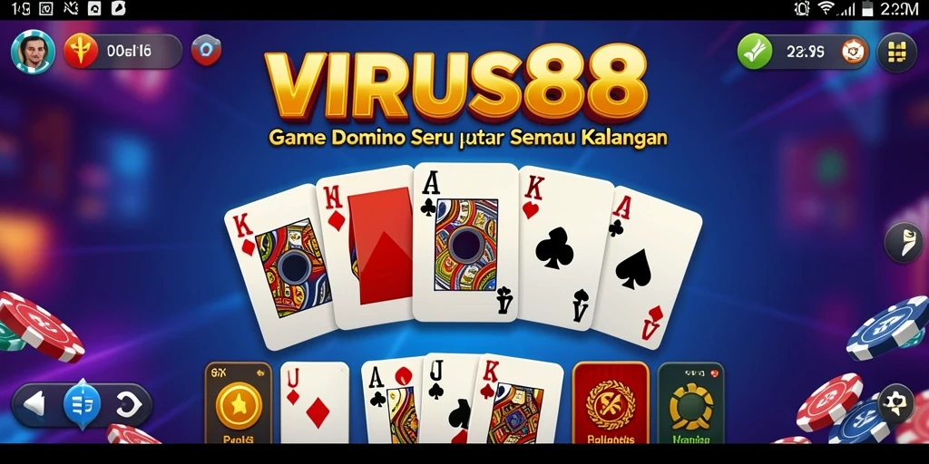 Screenshot gameplay Domino yang seru dan menarik.